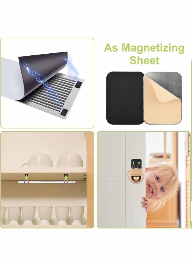 مجموعة من 16 قطعة من أفضل اللوحات المعدنية، ملصقات مغناطيسية للهواتف، لوحات معدنية للتثبيت المغناطيسي - Image 5